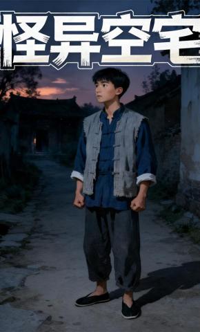 短剧《怪异空宅》海报