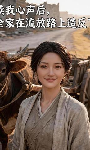 短剧《读我心声后，全家在流放路上造反了》海报