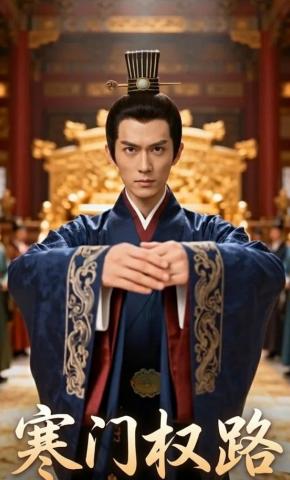短剧《寒门权路》海报