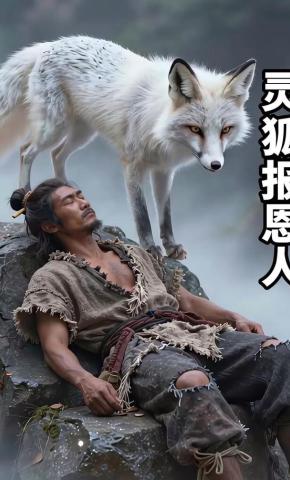 短剧《灵狐报恩人》海报