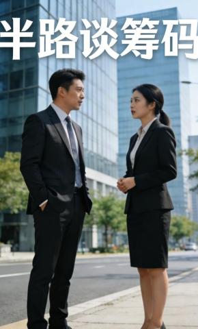 短剧《半路谈筹码》海报