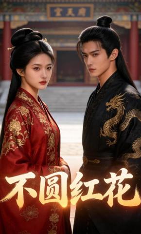 短剧《不圆红花》海报