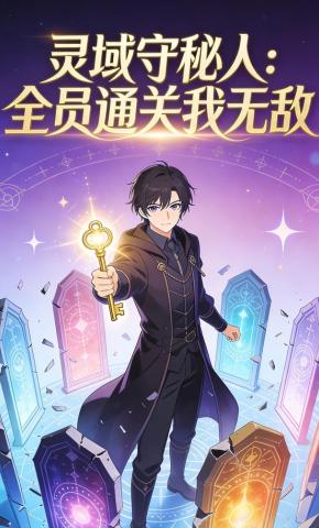 短剧《灵域守秘人：全员通关我无敌》海报