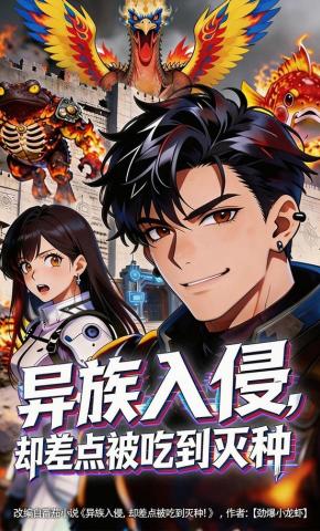 短剧《异族入侵，却差点被吃到灭种》海报