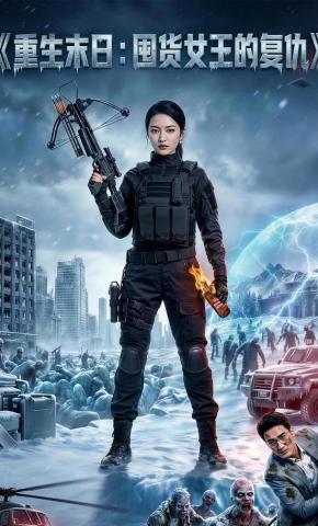 短剧《重生末日：囤货女王的复仇》海报