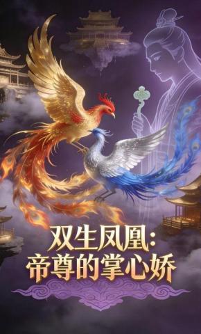 短剧《双生凤凰：帝尊的掌心娇》海报