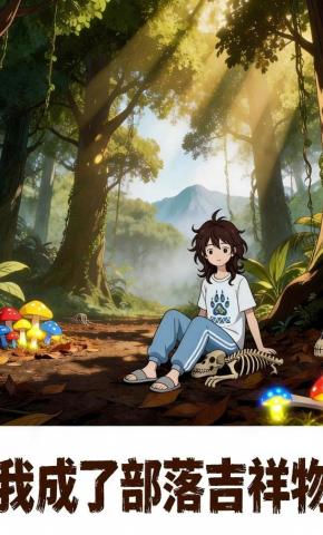 短剧《我成了部落吉祥物》海报