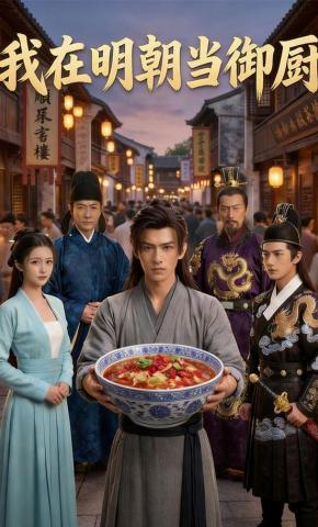 短剧《我在明朝当御厨》海报