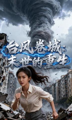 短剧《台风卷城：末世的重生》海报