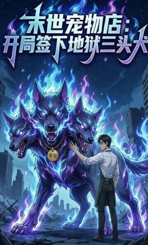 短剧《末世宠物店：开局签下地狱三头犬》海报