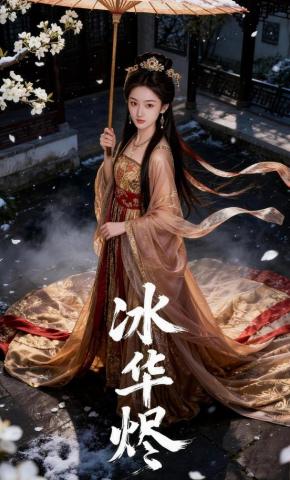 短剧《冰华烬》海报