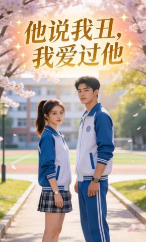 短剧《他说我丑，我爱过他》海报