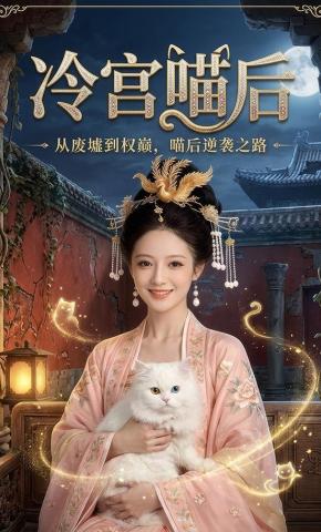 短剧《冷宫喵后》海报