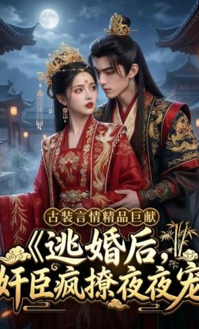 短剧《逃婚后奸臣疯撩夜夜宠》海报