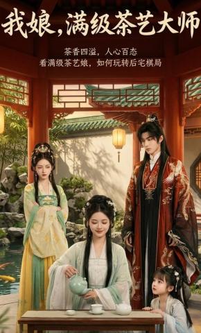 短剧《我娘，满级茶艺大师》海报