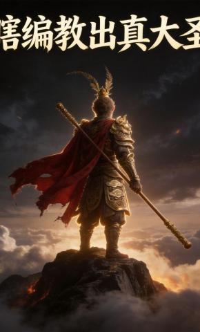 短剧《瞎编教出真大圣》海报