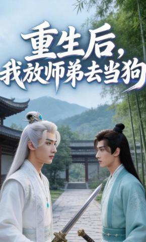 短剧《重生后，我放师弟去当狗》海报