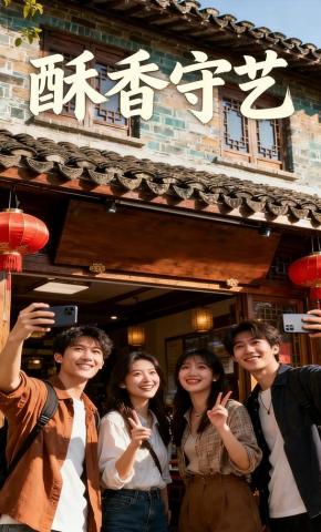 短剧《酥香守艺》海报