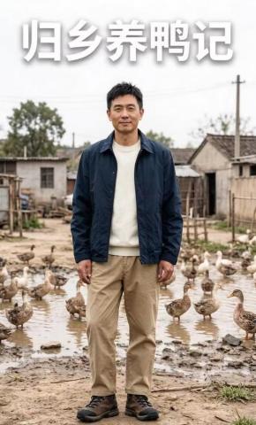短剧《归乡养鸭记》海报