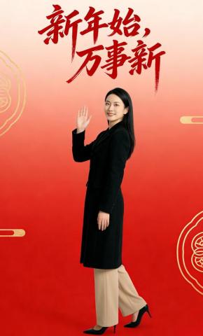 短剧《新年始，万事新》海报