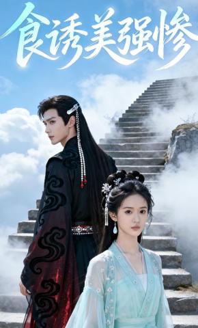 短剧《食诱美强惨》海报