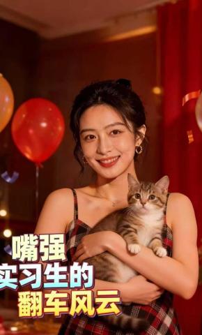 短剧《嘴强实习生的翻车风云》海报