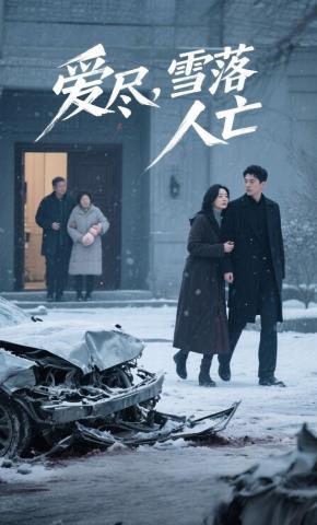 短剧《爱尽，雪落，人亡》海报