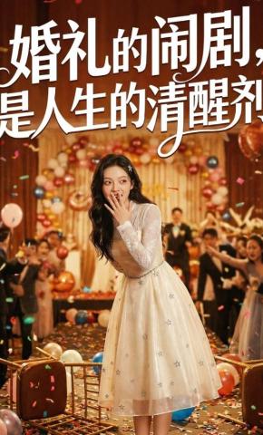 短剧《婚礼的闹剧，是人生的清醒剂》海报