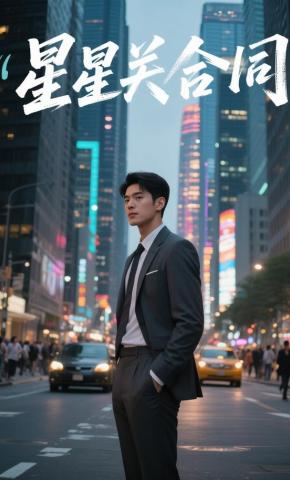 短剧《星星关合同》海报