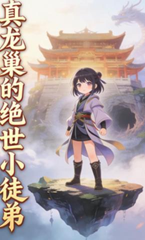 短剧《真龙巢的绝世小徒弟》海报