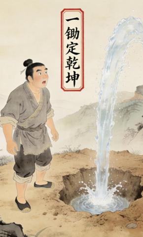 短剧《一锄定乾坤》海报