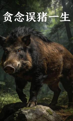 短剧《贪念误猪一生》海报