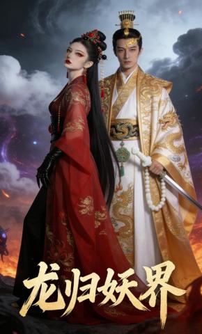 短剧《龙归妖界》海报