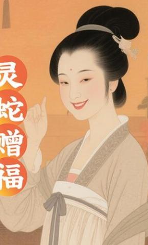 短剧《灵蛇赠福》海报