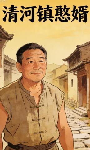 短剧《清河镇憨婿》海报