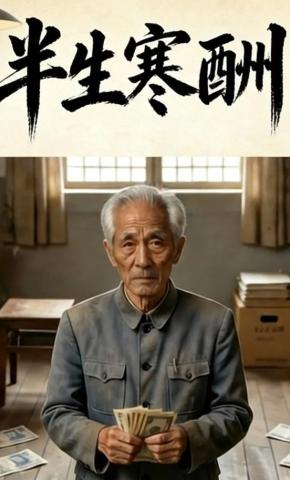 短剧《半生寒酬》海报