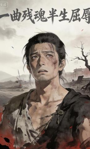短剧《一曲残魂半生屈辱》海报