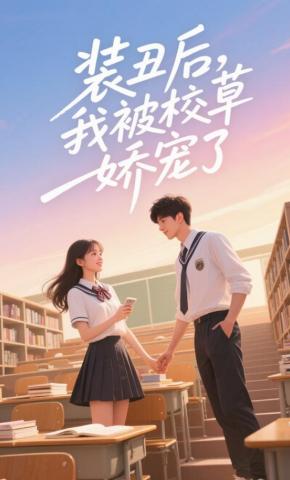 短剧《装丑后，我被校草娇宠了》海报