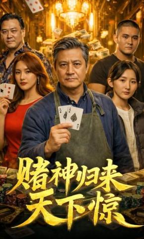 短剧《赌神归来天下惊》海报