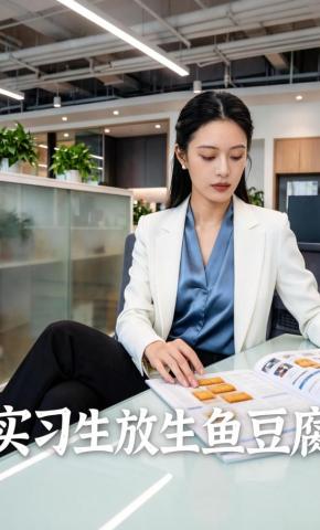 短剧《实习生放生鱼豆腐》海报