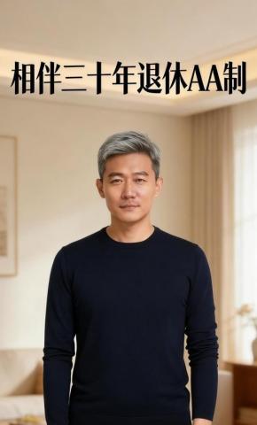 短剧《相伴三十年退休AA制》海报