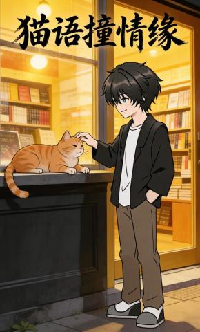 短剧《猫语撞情缘》海报