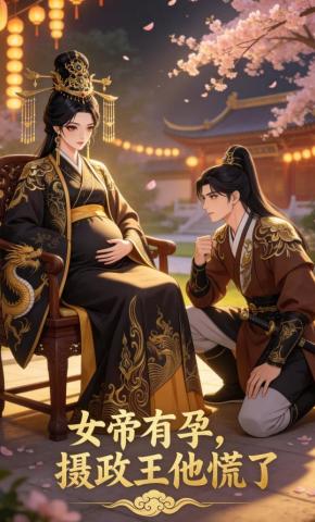 短剧《女帝有孕，摄政王他慌了》海报