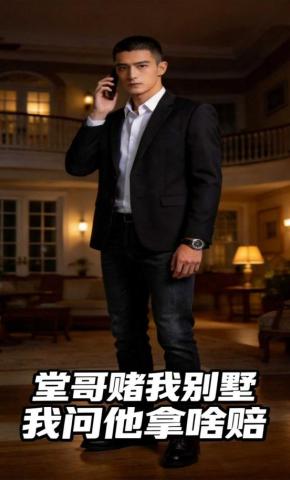 短剧《堂哥赌我别墅，我问他拿啥赔》海报