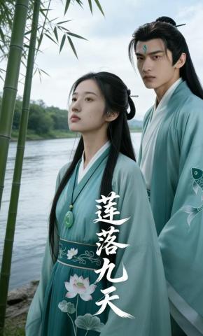 短剧《莲落九天》海报