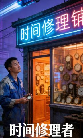 短剧《时间修理者》海报