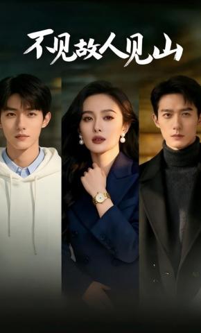 短剧《不见故人见山》海报