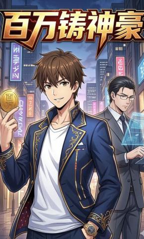 短剧《百万铸神豪》海报