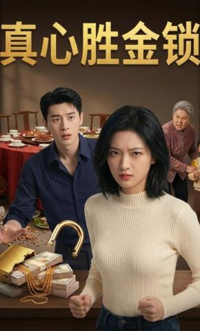 短剧《真心胜金锁》海报