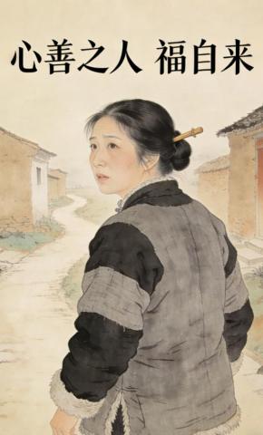 短剧《心善之人，福自来》海报